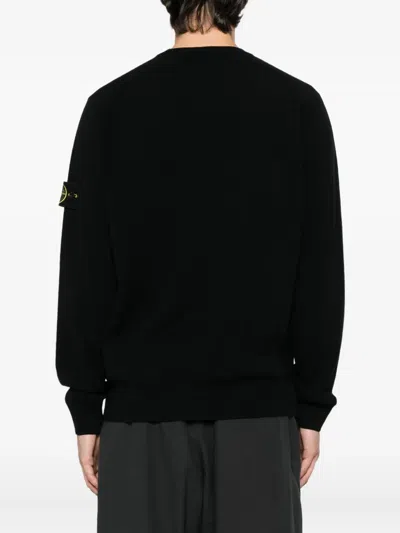 Stone Island Organic Cotton Crewneck Sweatshirt