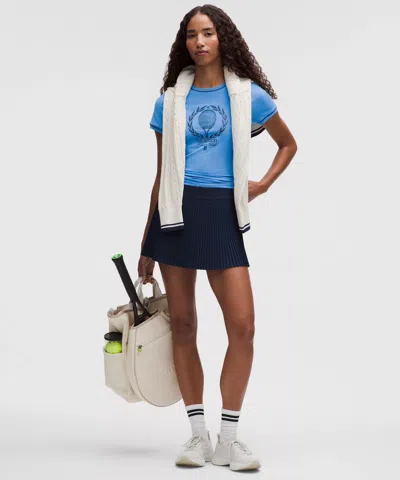 Lululemon Crewneck Tennis Short-sleeve Shirt