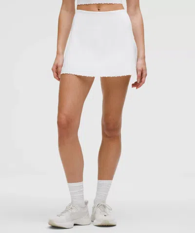 Lululemon Scallop-hem High-rise Tennis Skirt