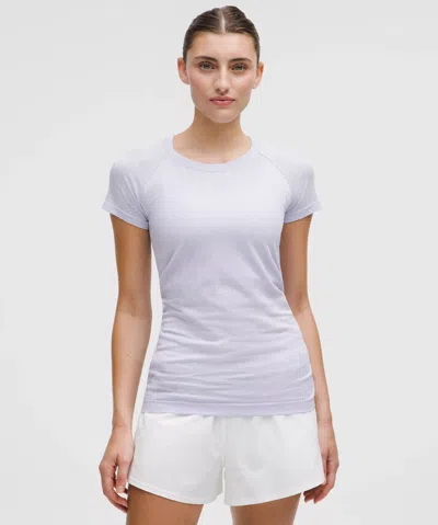 Lululemon Swiftly Pointelle Short-sleeve Shirt