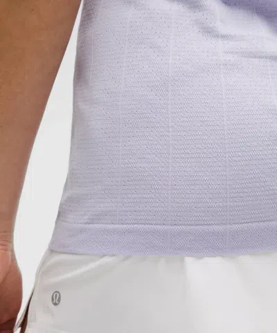 Lululemon Swiftly Pointelle Short-sleeve Shirt