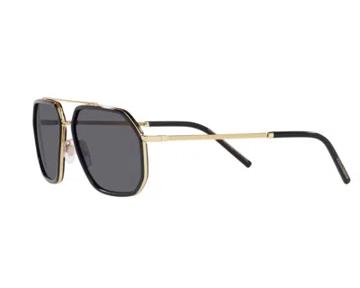 Dolce & Gabbana Polygonal Frame Sunglasses