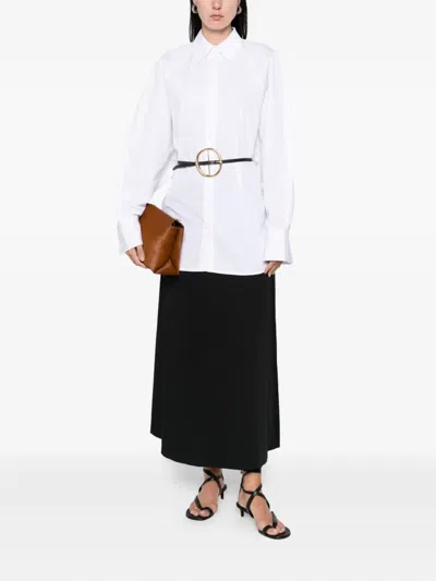 Totême Cotton Shirt In White