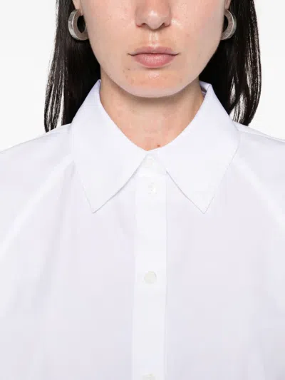 Totême Cotton Shirt In White