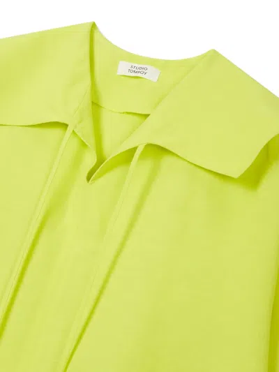 Studio Tomboy Sailor-collar Drawstring-hem Blouse