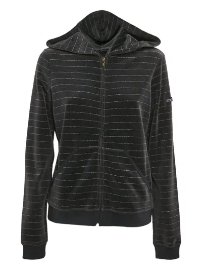 Pre-owned Sonia Rykiel Striped Velvet Hoodie