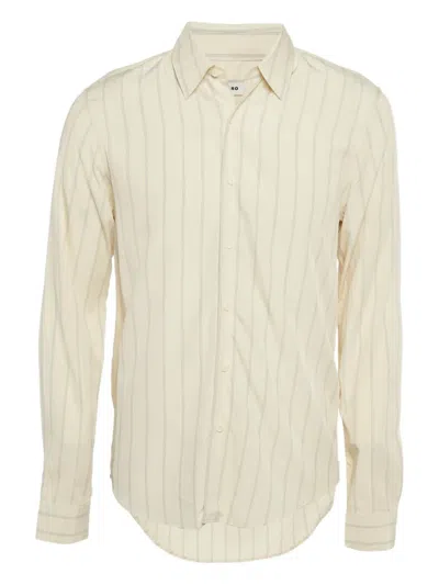 Pre-owned Sandro Pinstripe Shirt In Neutral