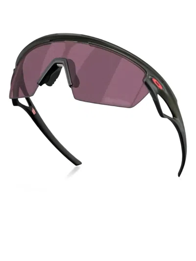 Oakley Sphaera Logo-engraved Sunglasses In Black