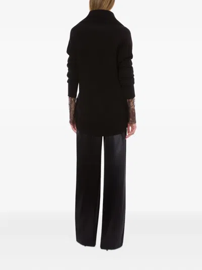 Alberta Ferretti Wool-blend Cardigan In Brown