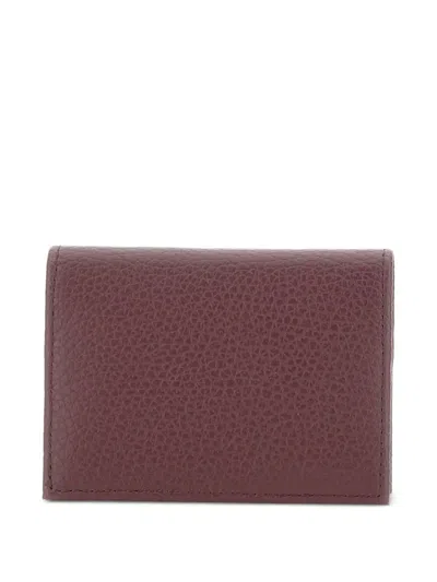 Gianni Chiarini Textured Leather Wallet In Brown