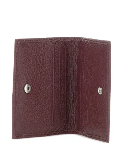 Gianni Chiarini Textured Leather Wallet In Brown