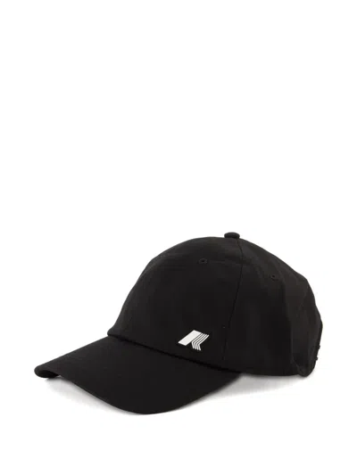 K-way Logo-patch Adjustable Cap In Black