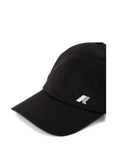 K-way Logo-patch Adjustable Cap In Black