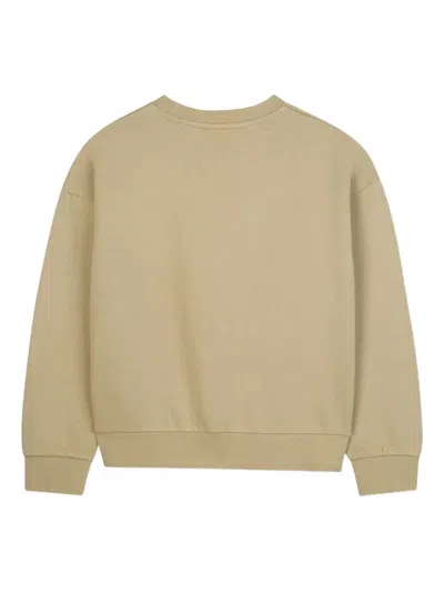 Michael Kors Logo-print Sweatshirt In Nude