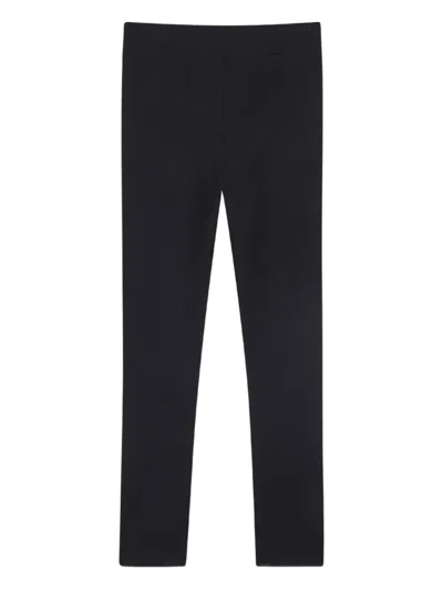 Michael Kors Logo-embellished Leggings In Black
