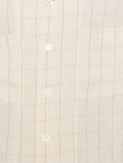 Barena Venezia Check Pattern Shirt In Neutral