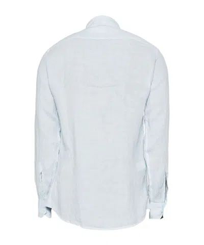 Barena Venezia Long-sleeve Linen Shirt In White