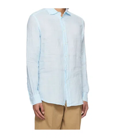 Barena Venezia Long-sleeve Linen Shirt In White