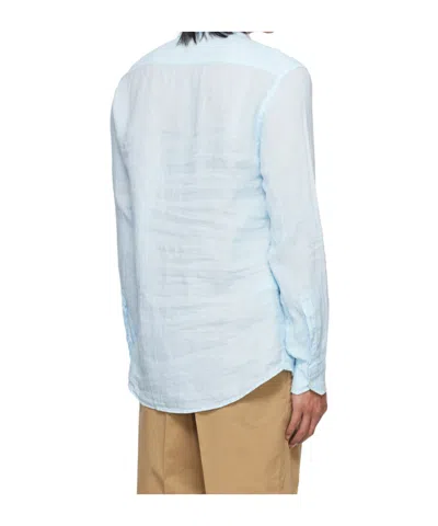 Barena Venezia Long-sleeve Linen Shirt In White