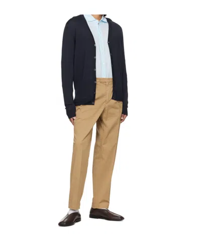 Barena Venezia Long-sleeve Linen Shirt In White