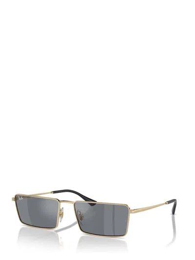 Ray Ban Ray-ban Emy 56mm Rectangular Sunglasses