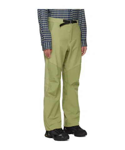 Roa Green Technical Trousers In Green