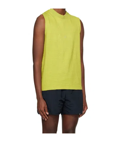 Roa Printed Vest In Green