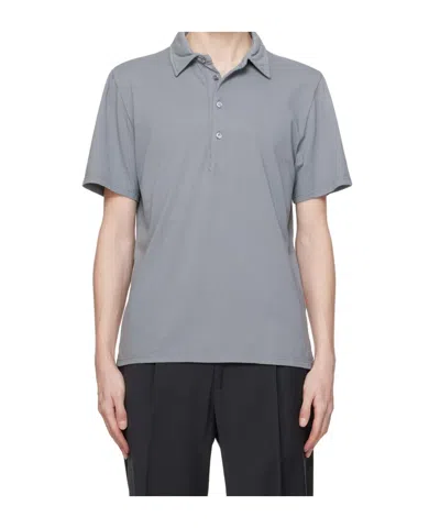 Barena Venezia Cotton Polo Shirt In Gray