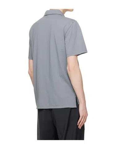Barena Venezia Cotton Polo Shirt In Gray