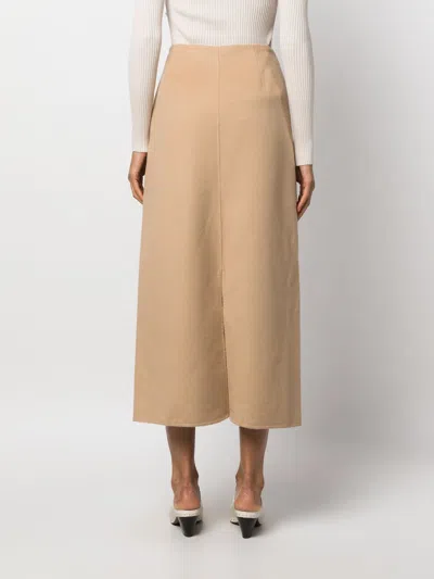 By Malene Birger High Waist Midi Skirt