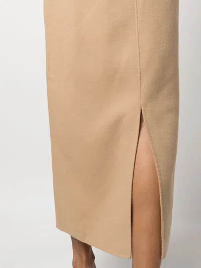 By Malene Birger High Waist Midi Skirt