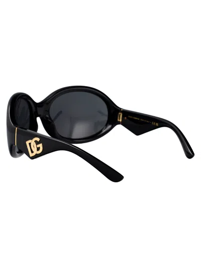 Dolce & Gabbana Dolce Gabbana Circular Frame Sunglasses