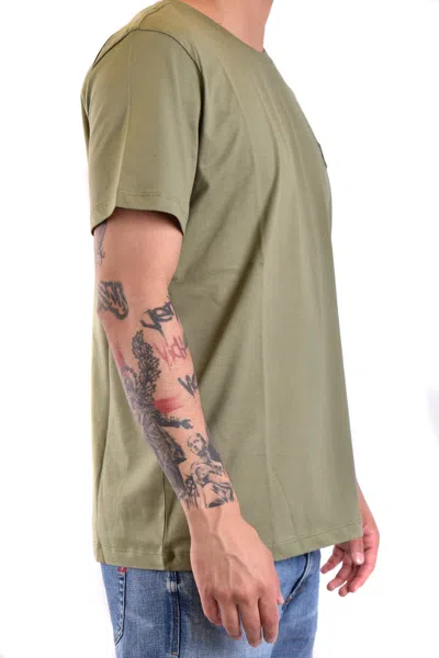 Dondup Crew Neck T-shirt In Green