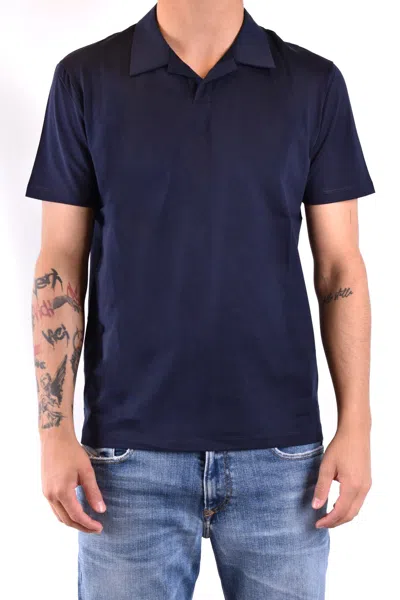 Dondup Short-sleeve Polo T-shirt In Blue