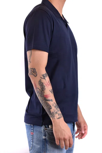 Dondup Short-sleeve Polo T-shirt In Blue