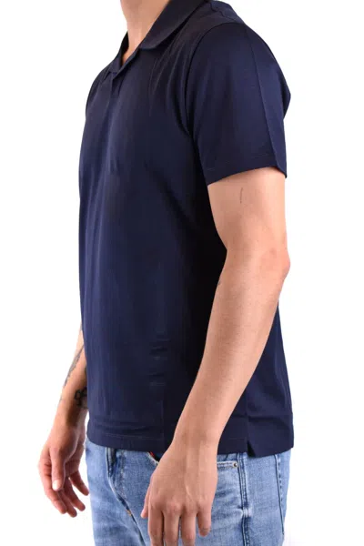 Dondup Short-sleeve Polo T-shirt In Blue