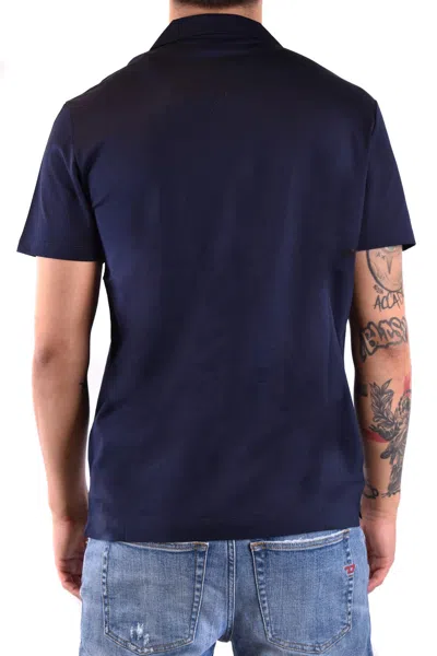 Dondup Short-sleeve Polo T-shirt In Blue