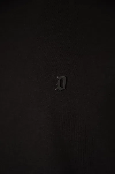 Dondup Crew Neck T-shirt In Black