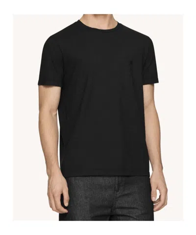 Dondup Crew Neck T-shirt In Black