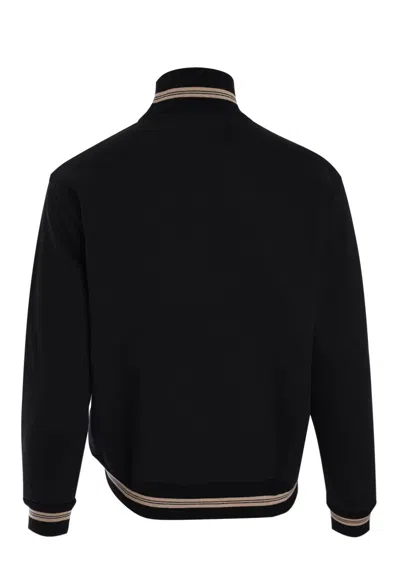 N°21 Man Sweatshirt Black Size M Cotton In Black