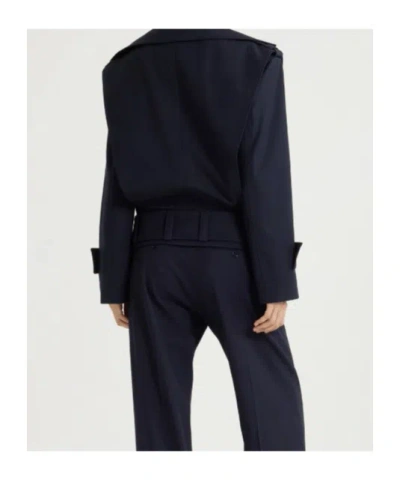 Patou Belted Wool Jacket