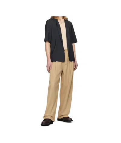 Barena Venezia Button-down Short-sleeved Shirt In Black