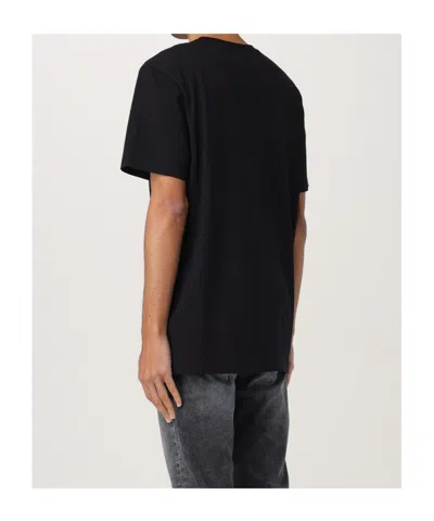 Dondup Logo-print T-shirt In Black
