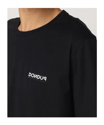 Dondup Logo-print T-shirt In Black