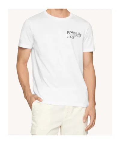 Dondup Crew Neck T-shirt In White