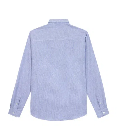 Maison Labiche Long Sleeve Shirt In Blue