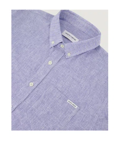 Maison Labiche Long Sleeve Shirt In Blue