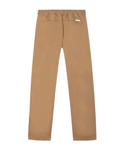 Maison Labiche Elastic Waist Casual Pants In Nude