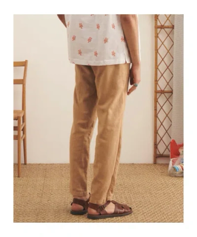 Maison Labiche Elastic Waist Casual Pants In Nude