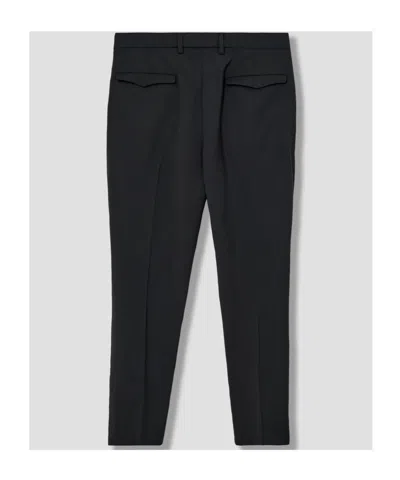 Barena Venezia Single Pleat Casual Pants In Black